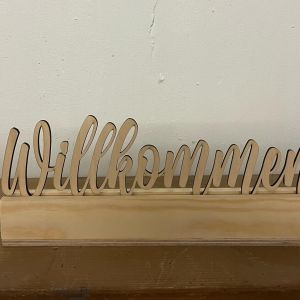 Willkommen_Holzleiste